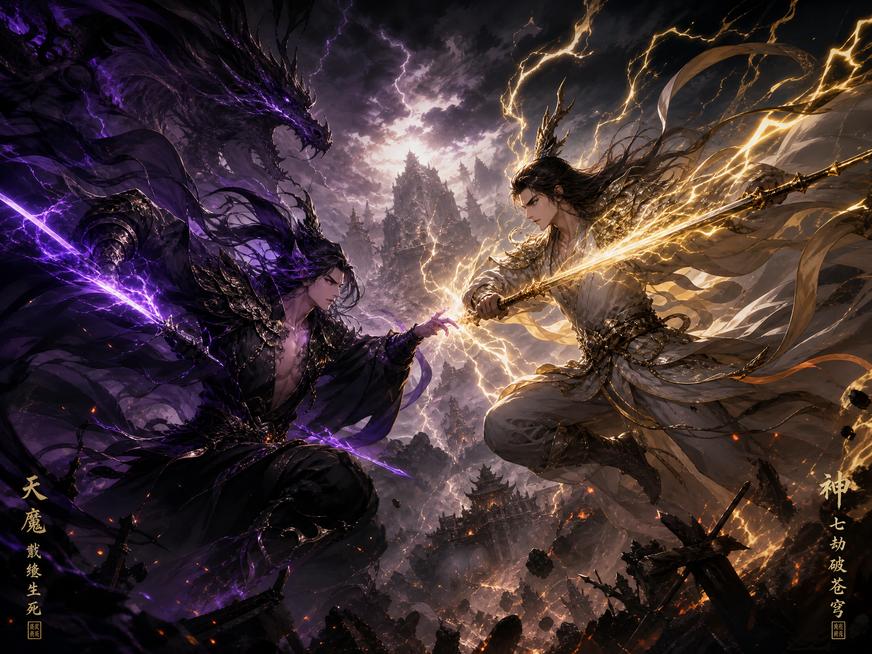 探花动漫-天魔决战玄幻动漫